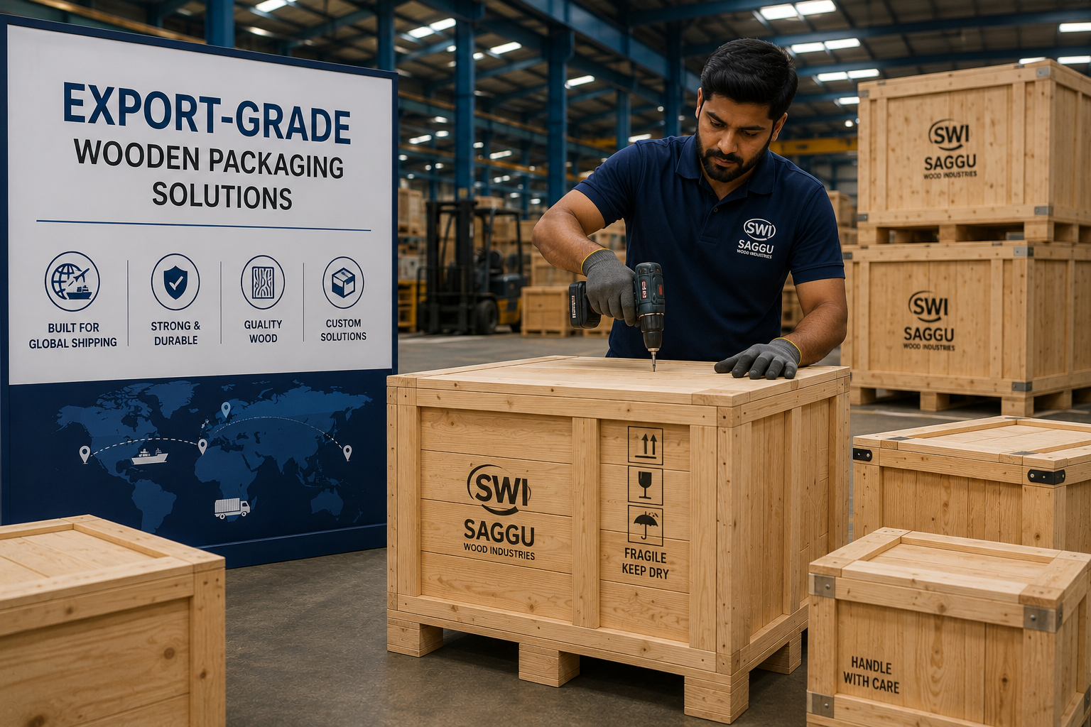 Export-Grade Wooden Packaging Solutions